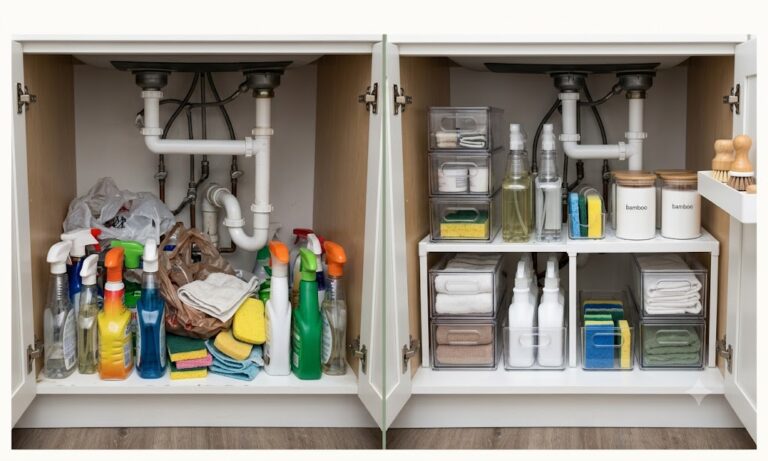 6 Genius Under-Sink Storage Ideas That Will Double Your Space