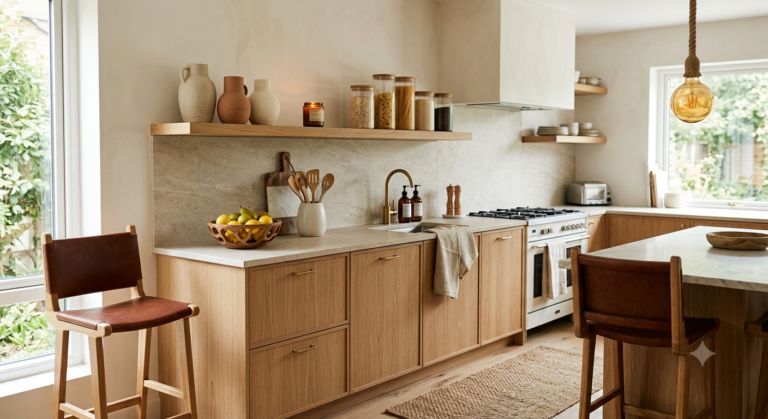 Warm Minimalist Kitchen Decor Ideas