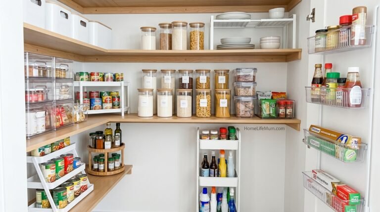 9 Great Space-Saver Ideas for the Ultimate “Hidden Pantry” Look